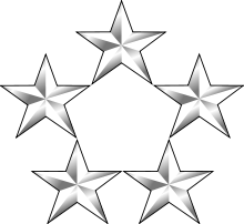 <p>General of the Air force (5 stars)</p>
