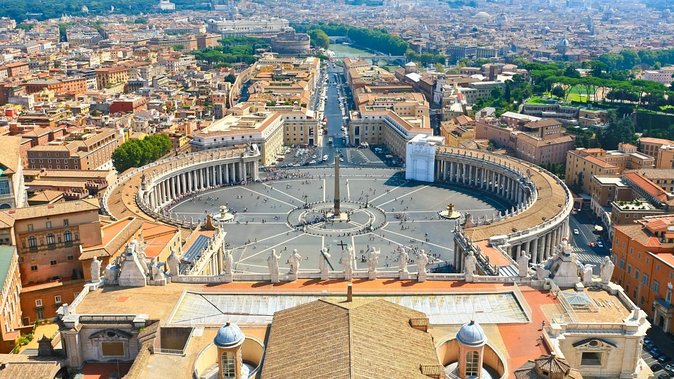 <p>“Piazza of St. Peter’s, Rome”. 1667</p>