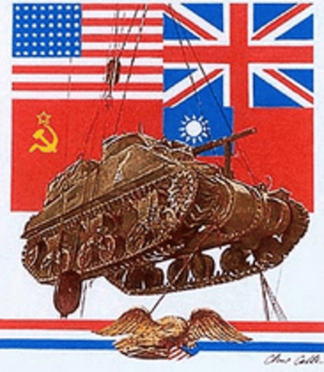 <p>The US gave up all pretensions of neutrality by lending war materials to Britian</p>