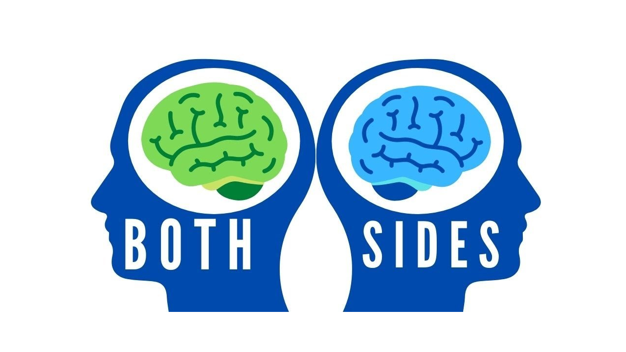 <p>both sides</p>
