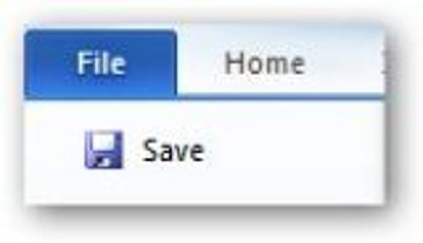 <p>to save (a document)</p>