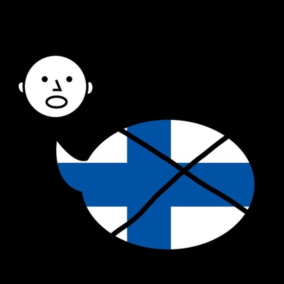<p>I don't speak Finnish.</p>