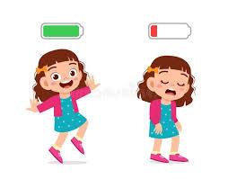 <p>The kids are so <strong>energetic</strong> after school</p>