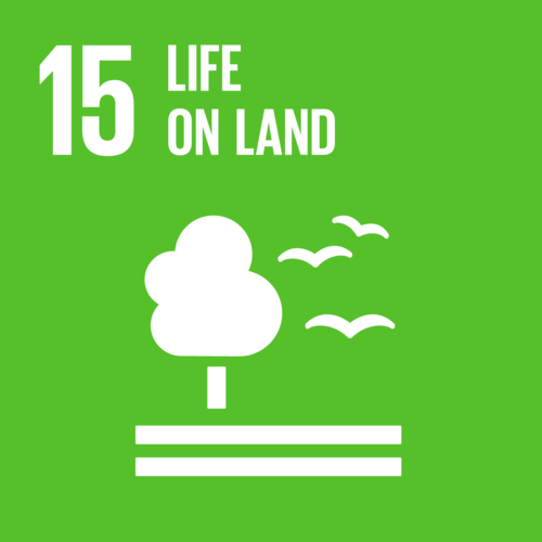 <p>Life on Land</p><p>To protect, restore, and promote sustainable use of terrestrial ecosystems, sustainably manage forests, combat desertification, and halt and reverse land degradation and halt biodiversity loss.</p>