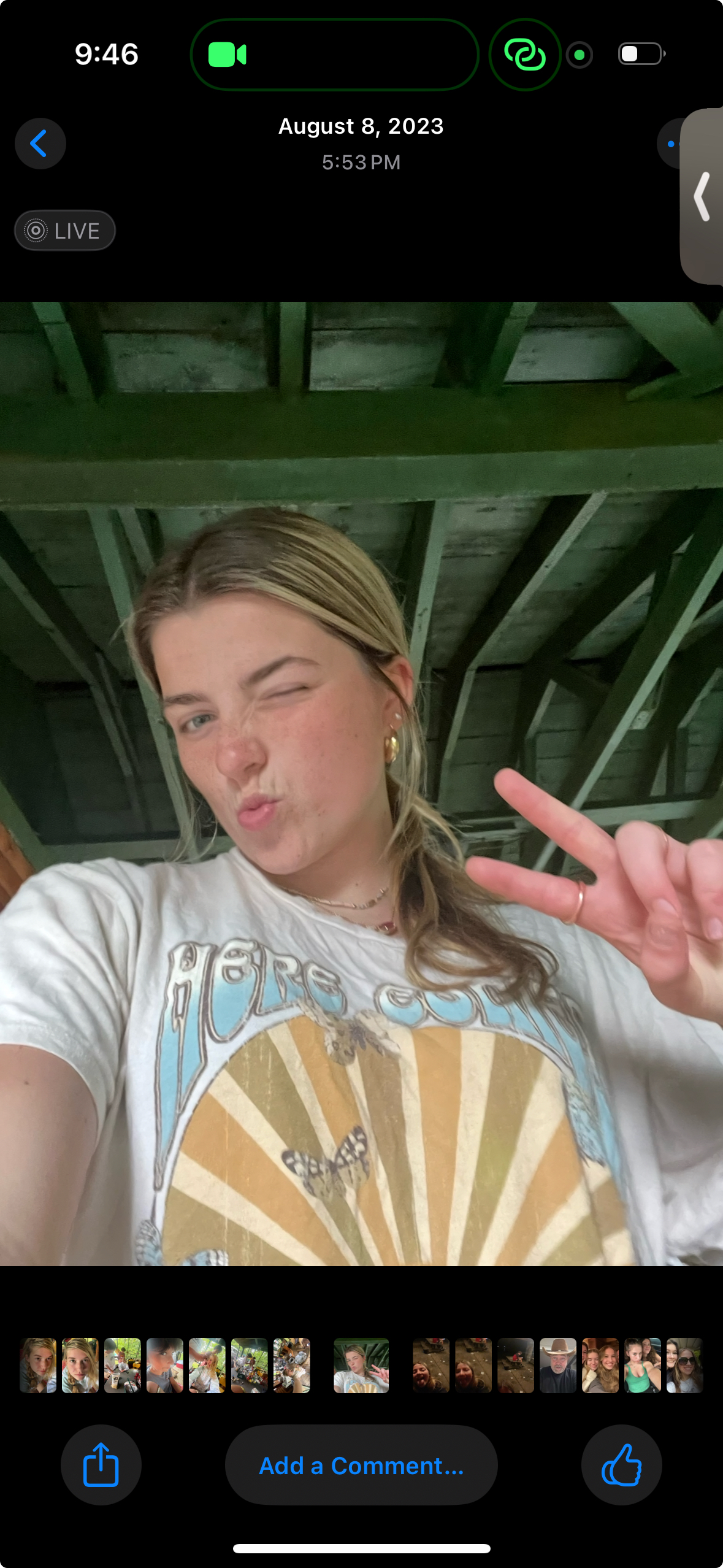 <p>lives in goshen New York, senior in high school, very close friend of mine, does not live on the landing, works at soda fountain</p>