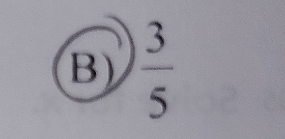 <p>3 over 5</p>