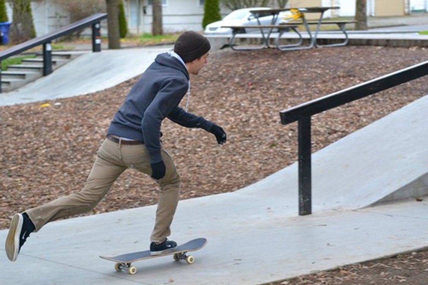 <p>to skateboard</p>
