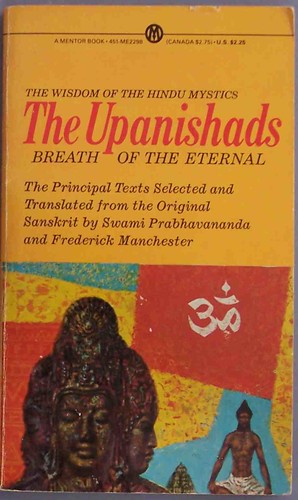 A group of writings sacred in Hinduism concerning the relations of humans, God, and the universe.