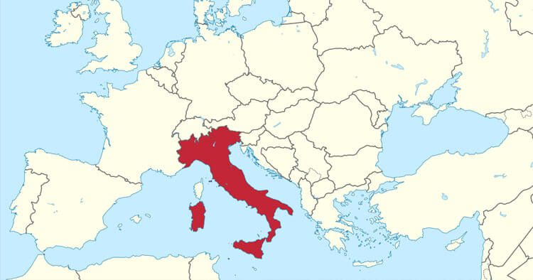 <p>Italy</p>
