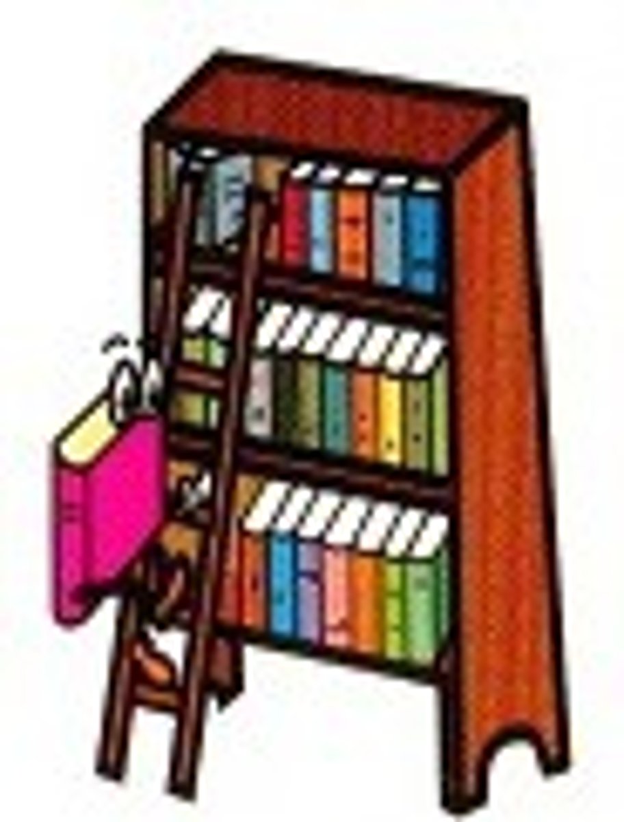 <p>bookcase, shelves</p>
