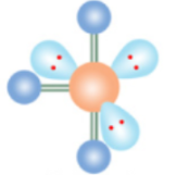 <p>Name the VSPR & angle</p>
