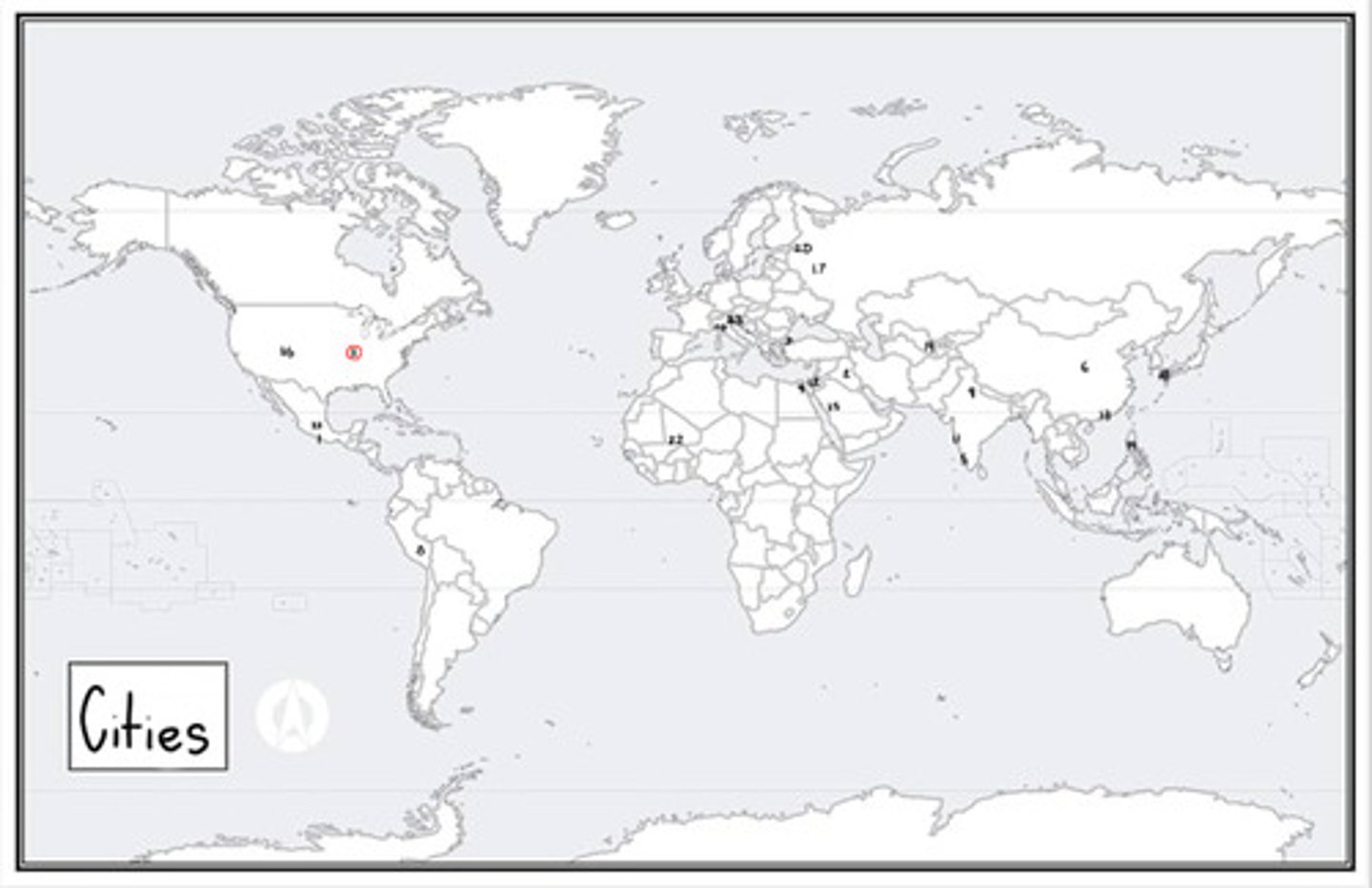 <p>What is #3? (cities)</p>