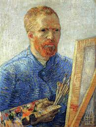 <p>Van Gogh, Self-Portrait as a Painter, December 1887- February 1888, Oil on canvas, 65 × 50 cm</p>