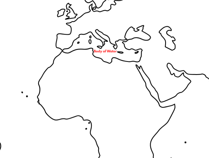 <p>What is the body of water?</p>