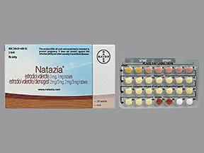 <p>Natazia birth control cannot be used with what CYP?</p>