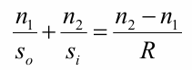 <p>Small-angle approximations apply to Snell’s law: sin𝜃≈𝜃, cos𝜃≈𝜃, tan𝜃≈𝜃 in radians. </p>