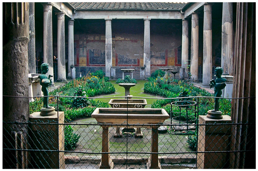 <p>Peristyle Garden </p>