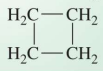<p>Alkanes with carbon atoms bonded in rings</p>