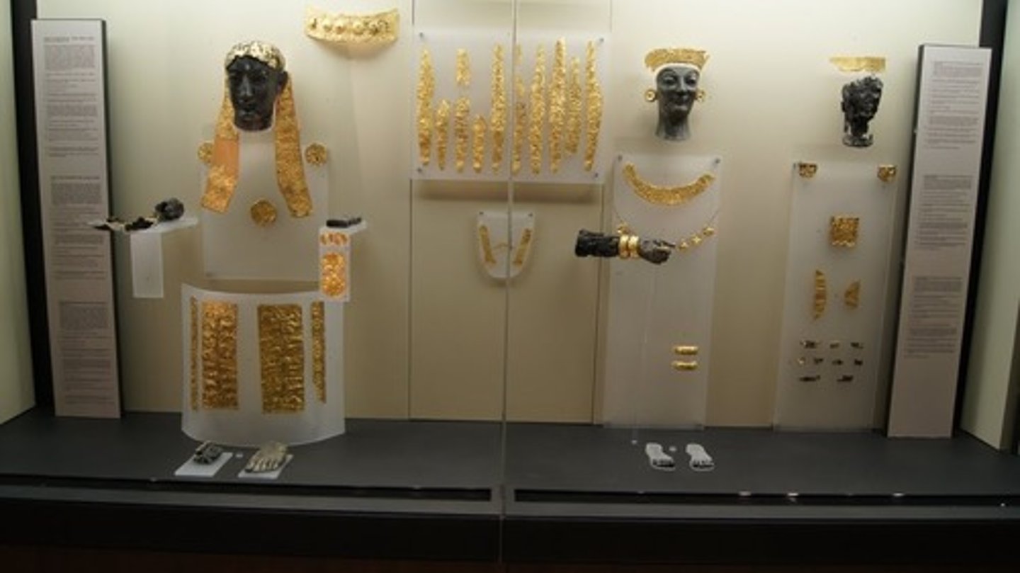 <p>Who The Chryselephantine Statues of Apollo and Artemis at Delphi were created by artists from workshops in Ionia, or, to a certain extent, Corinth1.</p><p>What The Chryselephantine Statues of Apollo and Artemis are made with gold and ivory, a technique known as chryselephantine2. They were built around a wooden frame with thin carved slabs of ivory attached, representing the flesh, and sheets of gold leaf representing the garments, armor, hair, and other details2. In some cases, glass paste, glass, and precious and semi-precious stones were used for detail such as eyes, jewelry, and weaponry2.</p><p>Where The statues are located in the Delphi Archaeological Museum1.</p><p>When The statues are magnificent creations of the mid-6th century B.C., coming from workshops in Ionia, or, to a certain extent, Corinth1.</p><p>Why The Chryselephantine Statues of Apollo and Artemis at Delphi are interesting and important for several reasons:</p><p>Architectural Significance: The statues are excellent specimens of mid-6th century B.C. art1. The use of chryselephantine technique is significant as it was a popular method for creating statues in Ancient Greece2.</p><p>Cultural Significance: The statues depict Apollo and Artemis, two important deities in Greek mythology1. They were part of a group depicting the Apollonian triad, namely Apollo, Artemis and Leto1.</p><p>Historical Significance: The scholars have related these finds to the sumptuous ex-votos of Croesus, king of Lydia, which Herodotus so eloquently describes. This identification is however uncertain; the only certain fact is that the works are magnificent creations of the mid-6th century B.C., coming from workshops in Ionia, or, to a certain extent, Corinth1.</p>