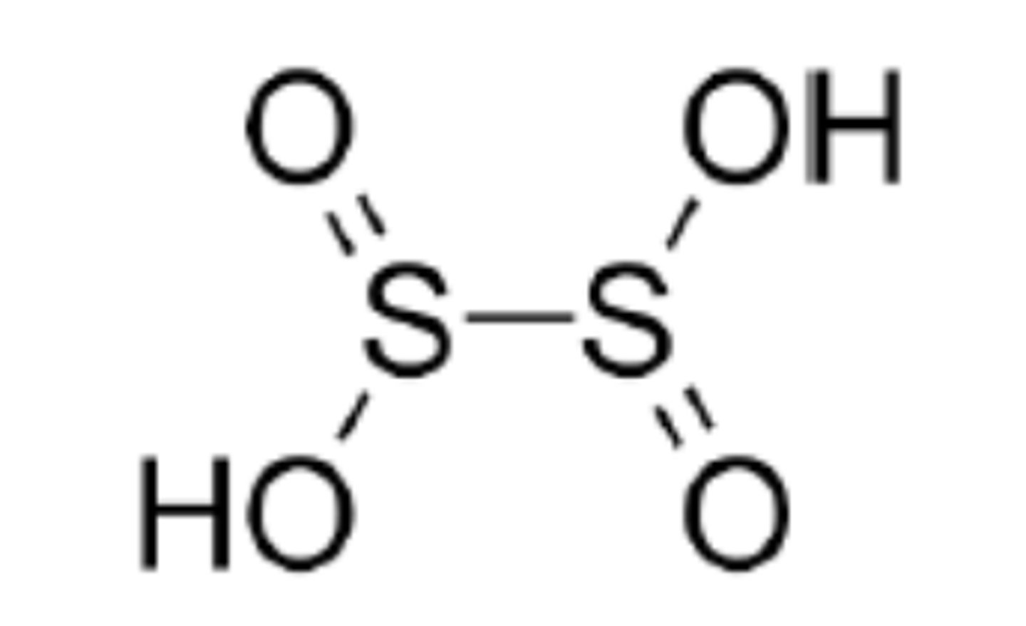 <p>Dithionigzuur</p>