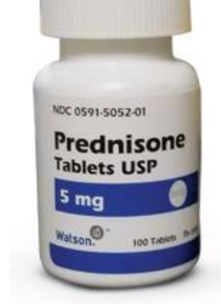 <p>Antihistamines, steroids&nbsp;</p>