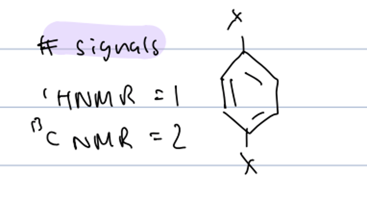 <p>HNMR: 1</p><p>CNMR: 2</p>