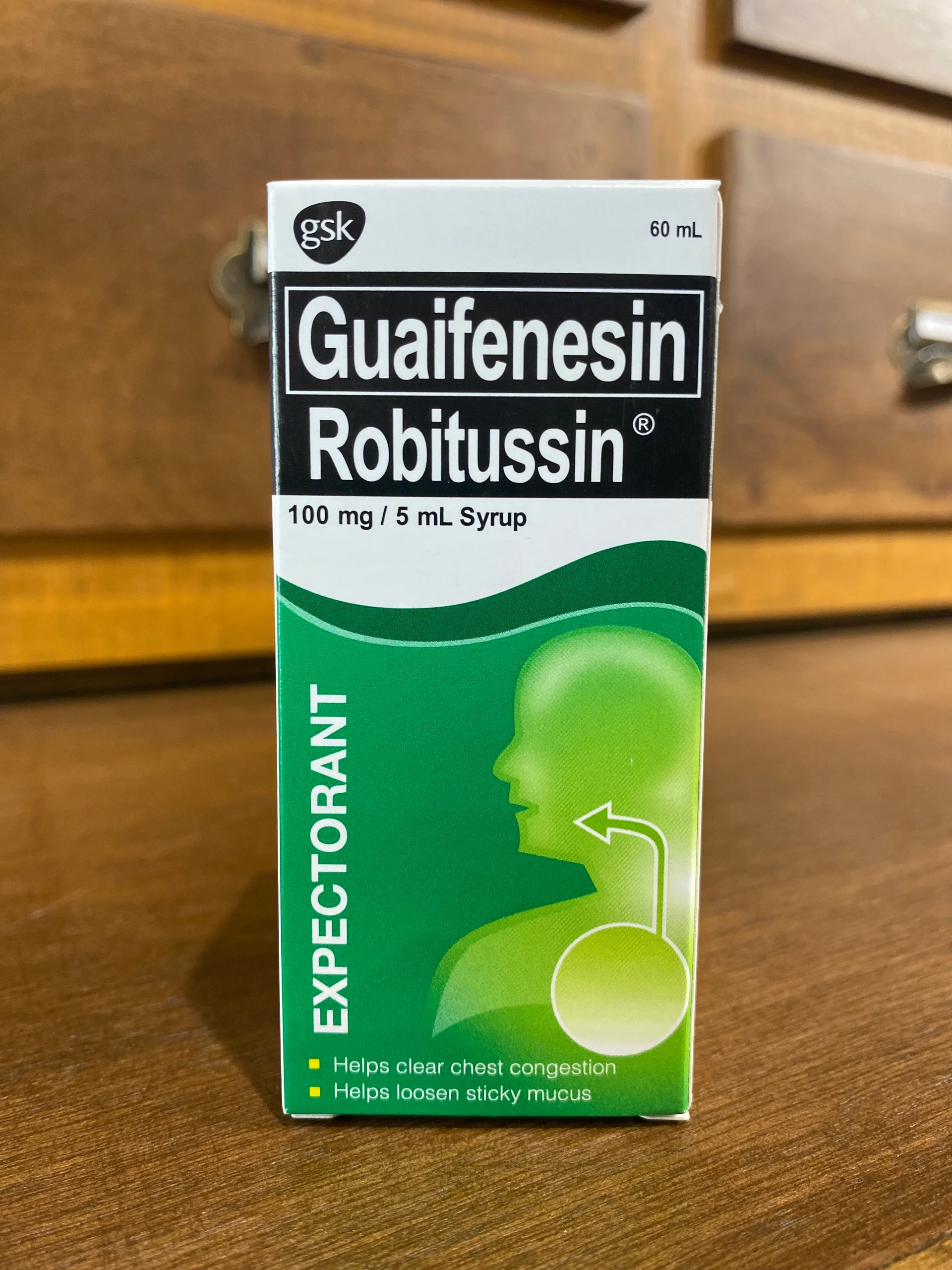 <p>guaifenesin</p>