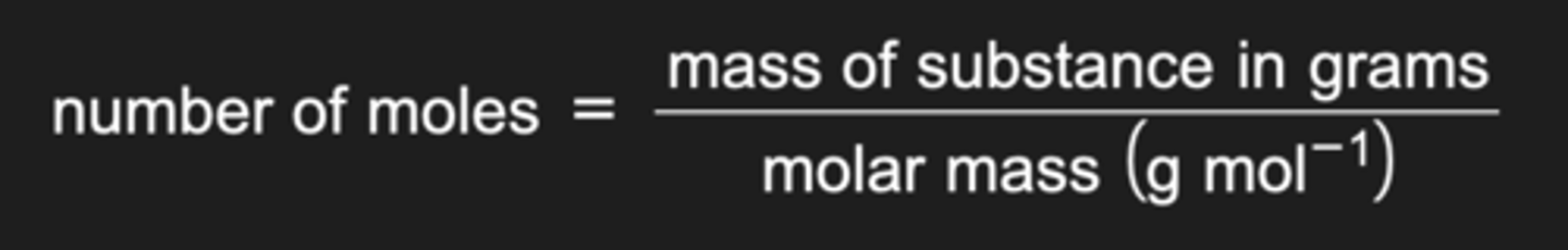 <p>It is important to be clear about the type of particle you are referring to when dealing with moles</p><p>- E.g. 1 mole of CaF2 contains one mole of CaF2 formula units, but one mole of Ca2+ and two moles of F- ions</p>