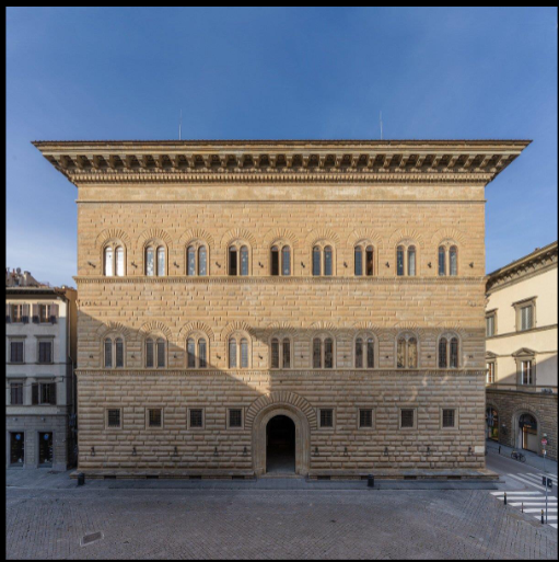 <p>Architect:<span>Sione Del Pollaiolo</span></p><p>Name: <span>Palazzo Strozzi</span></p><p>Location: <span>Florence</span></p><p>Year: <span>1489-1538</span></p>