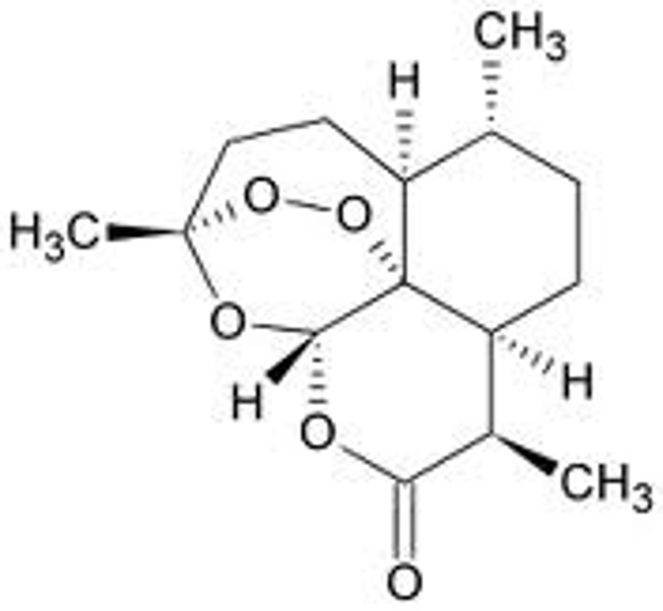 <p>chinese wormwood used against plasmodium, free radicals caused by the cleavage of bonds oxidizes cells</p>