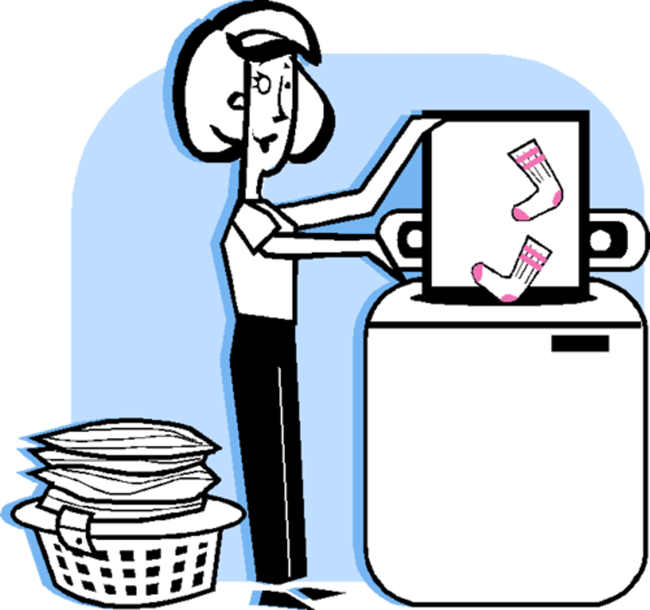 <p>to do laundry</p>