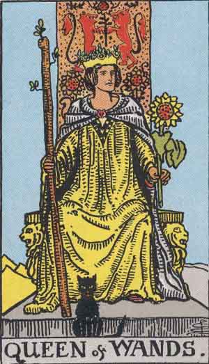 <p>Queen of wands</p>
