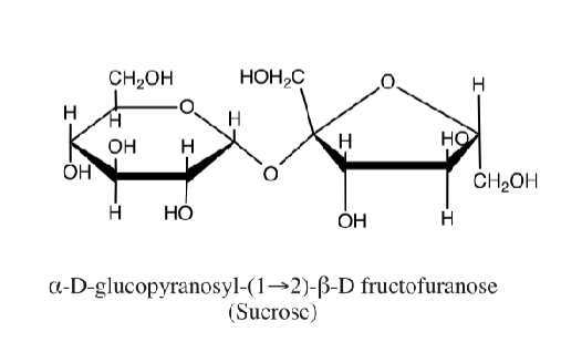 <ul><li><p>forms as condensation / dehydration synthesis reaction</p></li><li><p>cleaving these bonds is hydrolysis reaction</p></li><li><p>monosaccharides are joined by glycosidic linkages to form disaccharides and etc</p></li><li><p>nomenclature (1→2) carbon 1 linked to carbon 2</p><ul><li><p>can also be alpha/beta</p></li></ul></li></ul><p></p>