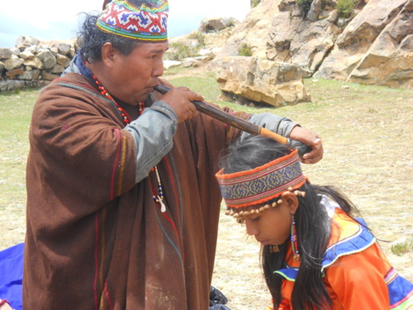 <p>tribal religion; involves community acceptance of a shaman, religious leader, healer, and worker of magic who can intercede with the spirit world</p>