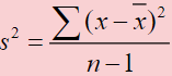 <p>Variance  (Ch. 3)</p>