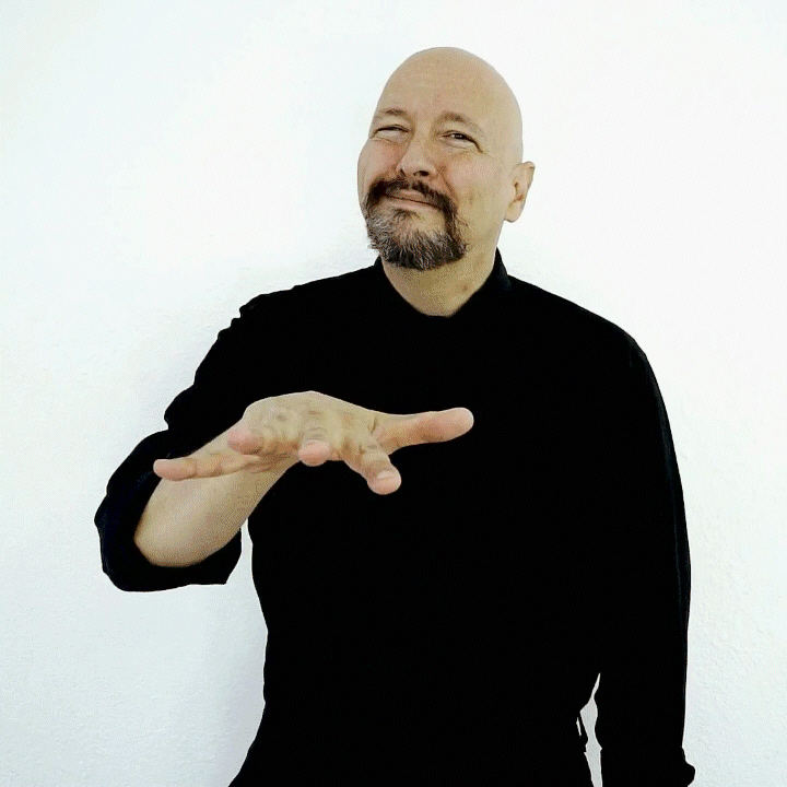 <p>Make facial expression as well</p>