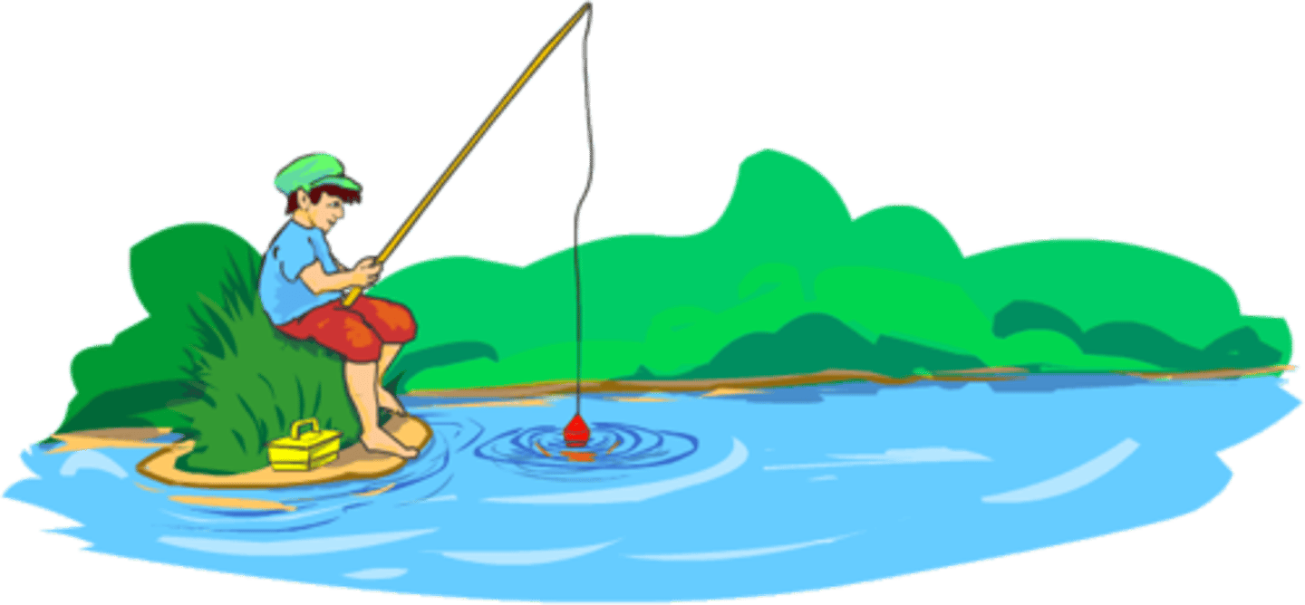 <p>to go fishing</p>