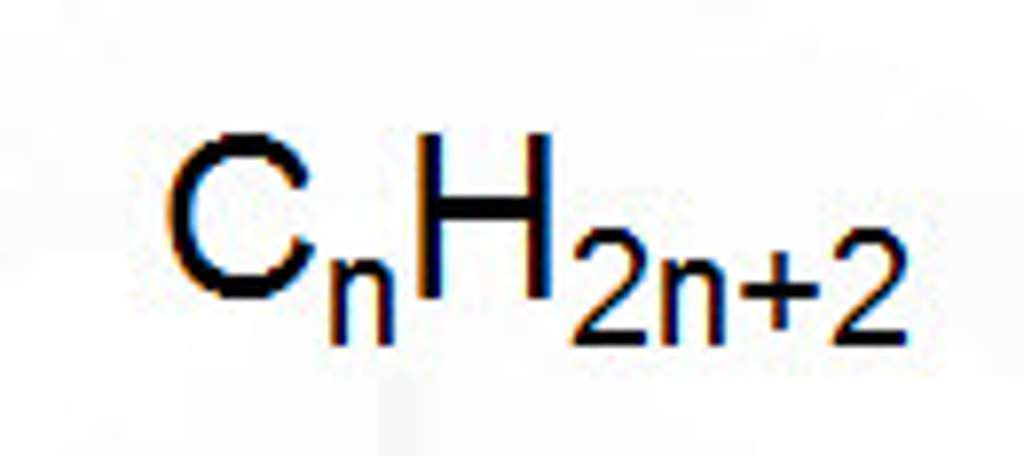 <p>CnH2n+2</p>
