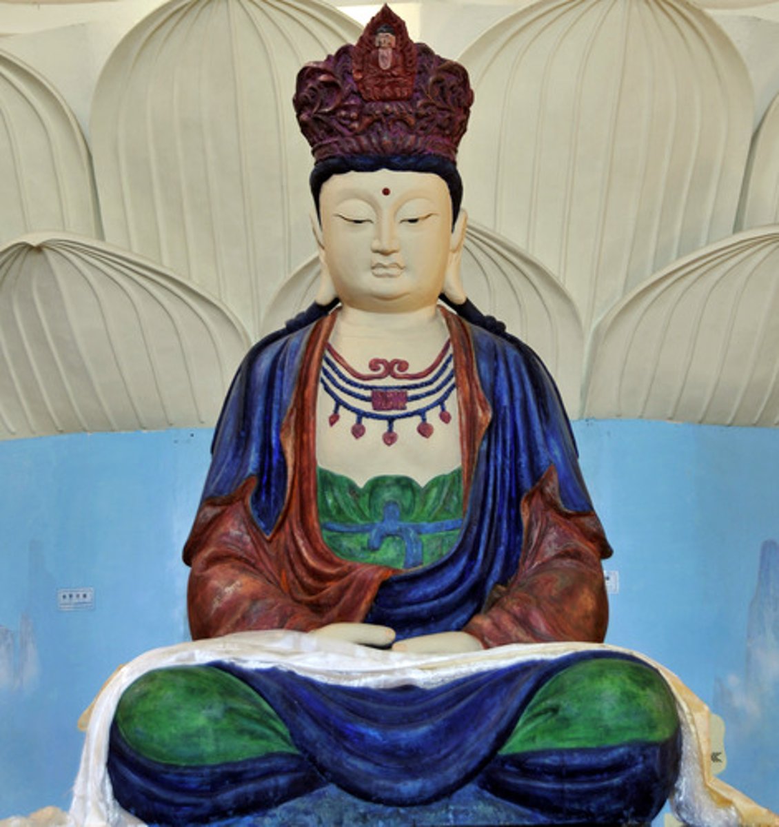 <p>The more mystical and larger of the two main Buddhist sects, this one originated in India in the 400s CE and gradually found its way north to the Silk road and into Central and East Asia.</p>