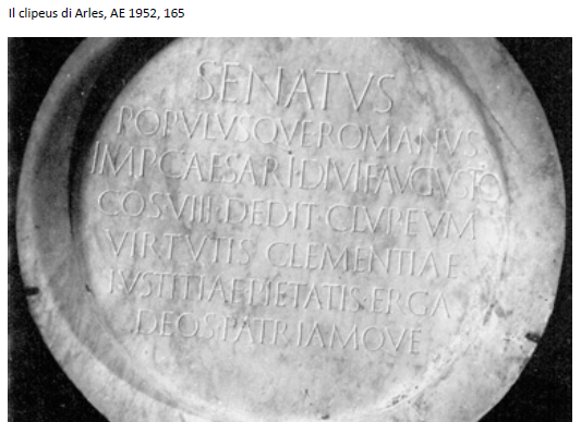 <p>Il clipeus di Arles</p>