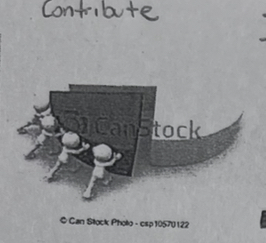 <p>to contribute</p>