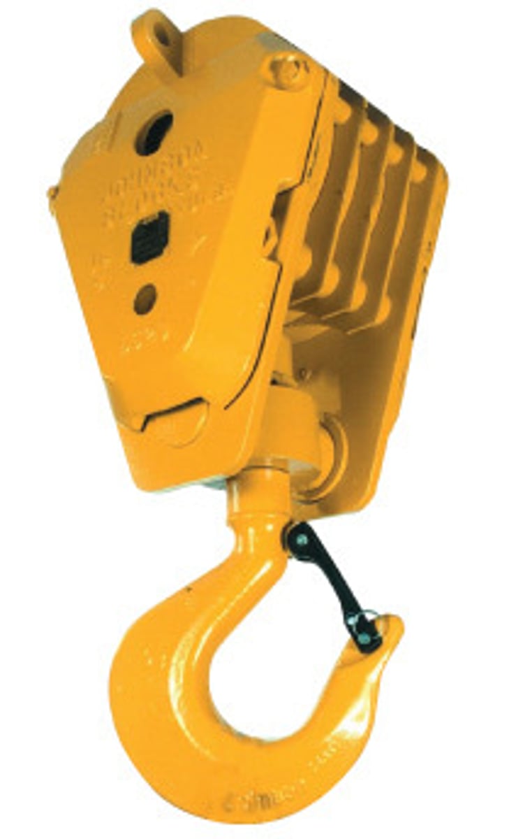 <p>The piece that connects the load to the crane</p>