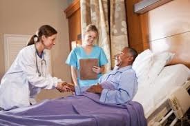 the care of patients whose condition requires admission to a hospital