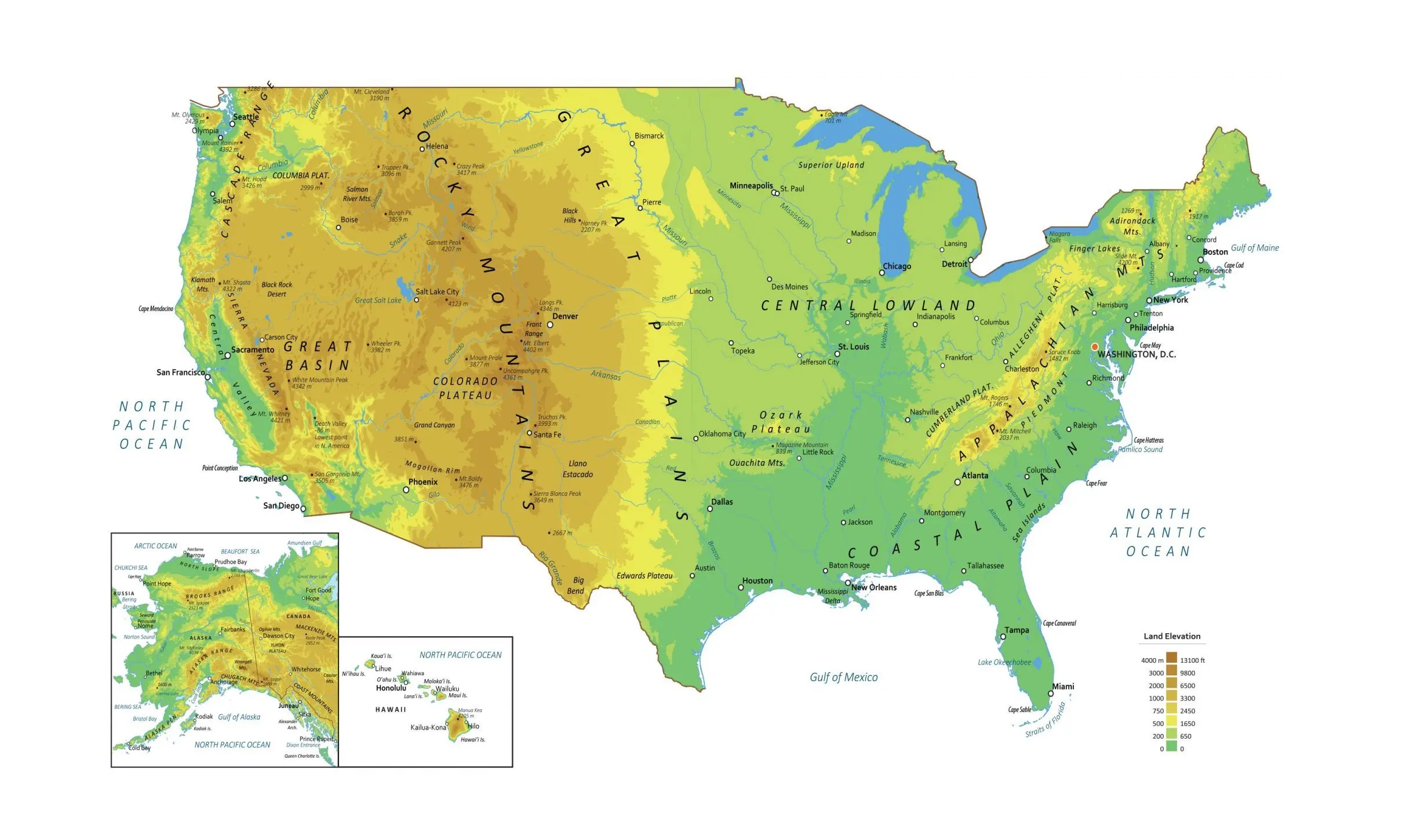 physical map