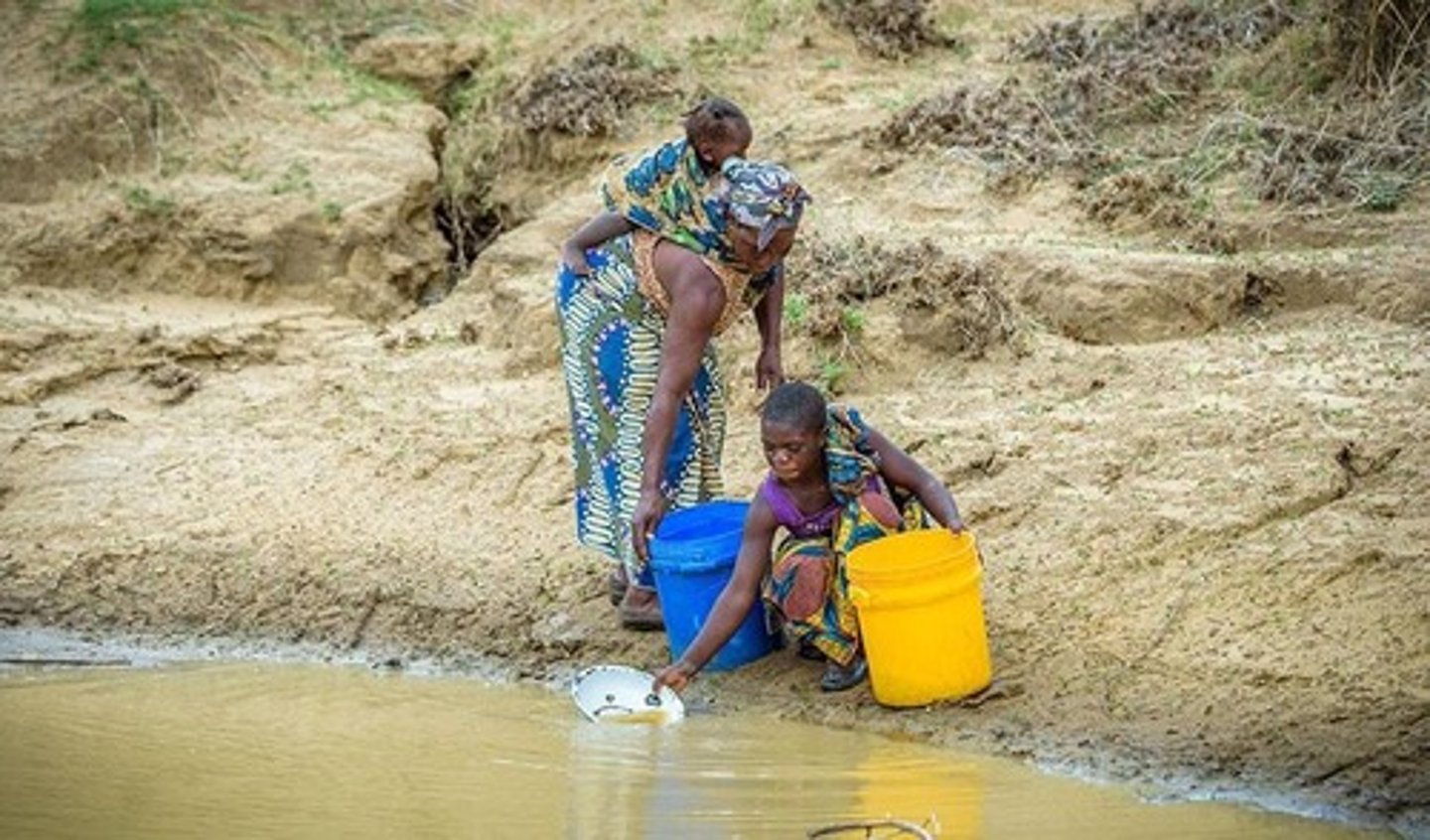 <p>Water collection is often gendered, with women and girls disproportionately affected by the burden of fetching water.</p>