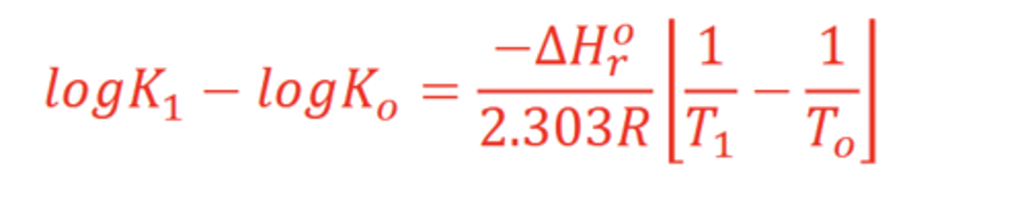 <p>Reactions at non-standard T and P</p>
