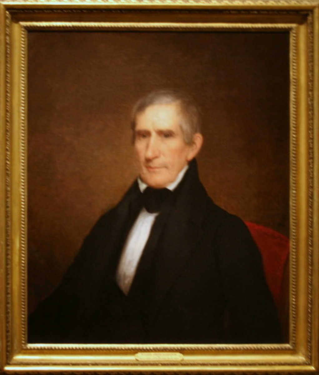 <p>9th President<br>Took office from 1841-1841<br>Died of Pneumonia 32 days into office</p>