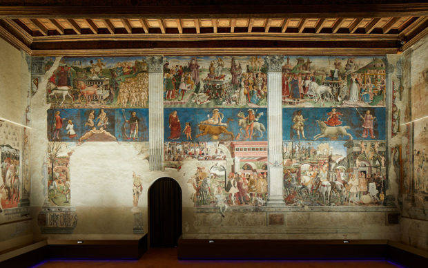 <p><strong>Mesi del Palazzo Schifanoia (Salone dei Mesi, Ferrara)</strong></p>