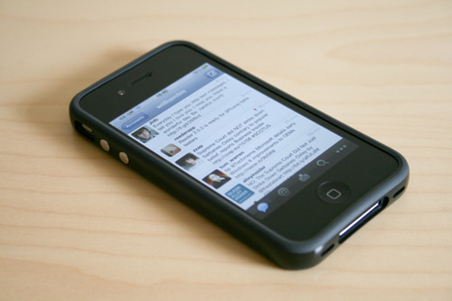 <p>the cell phone</p>
