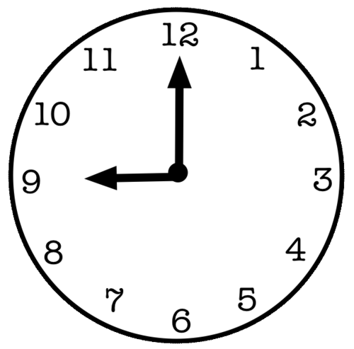 <p>o&apos;clock</p>